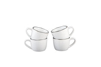 PURE tazza 12cl - 4 pezzi - Biancaneve
