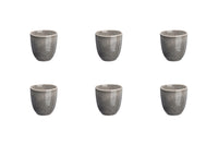 Tassen-Set STELLAR 15cl - 6 tlg. - Betongrau