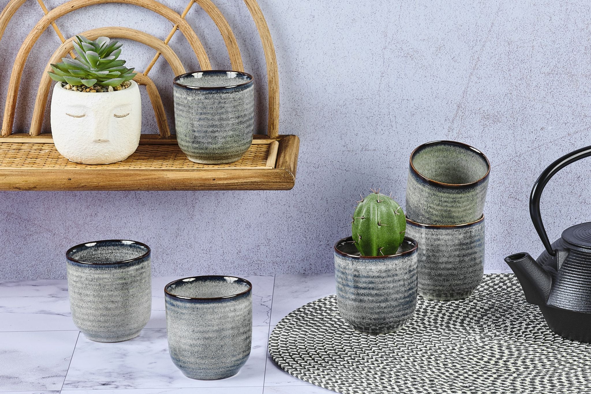 Cup ZEN 20cl - 6 pieces - Natural