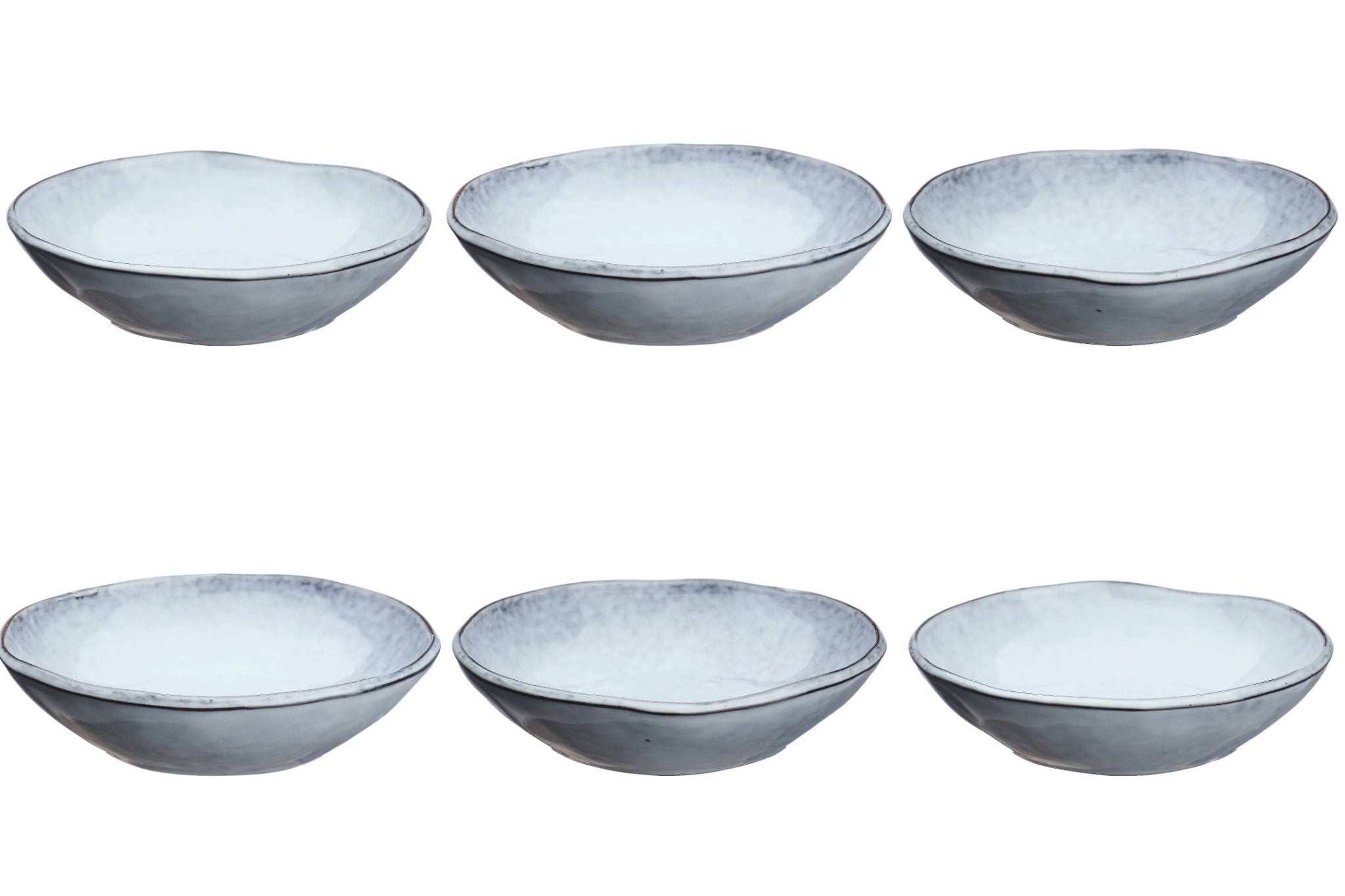 Schalen CLOUD Ø19cm - 6 tlg. - Sturmgrau