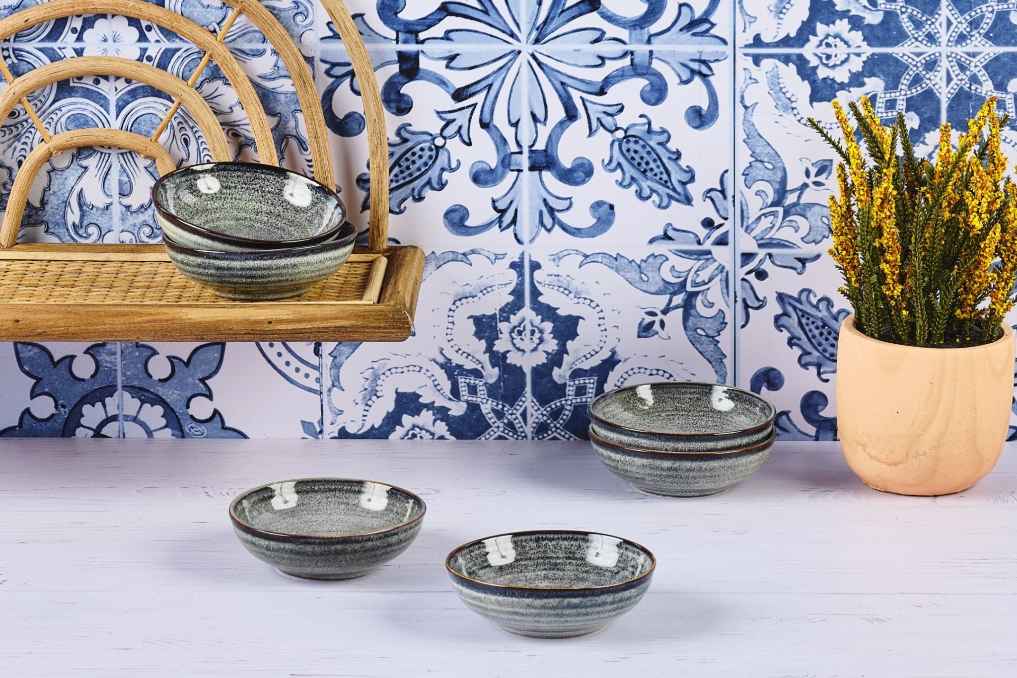 Coupelle ZEN Ø10cm - 6 pieces - Natural