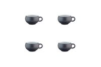 GOURMET mug 12cl - 4 pieces - Onyx