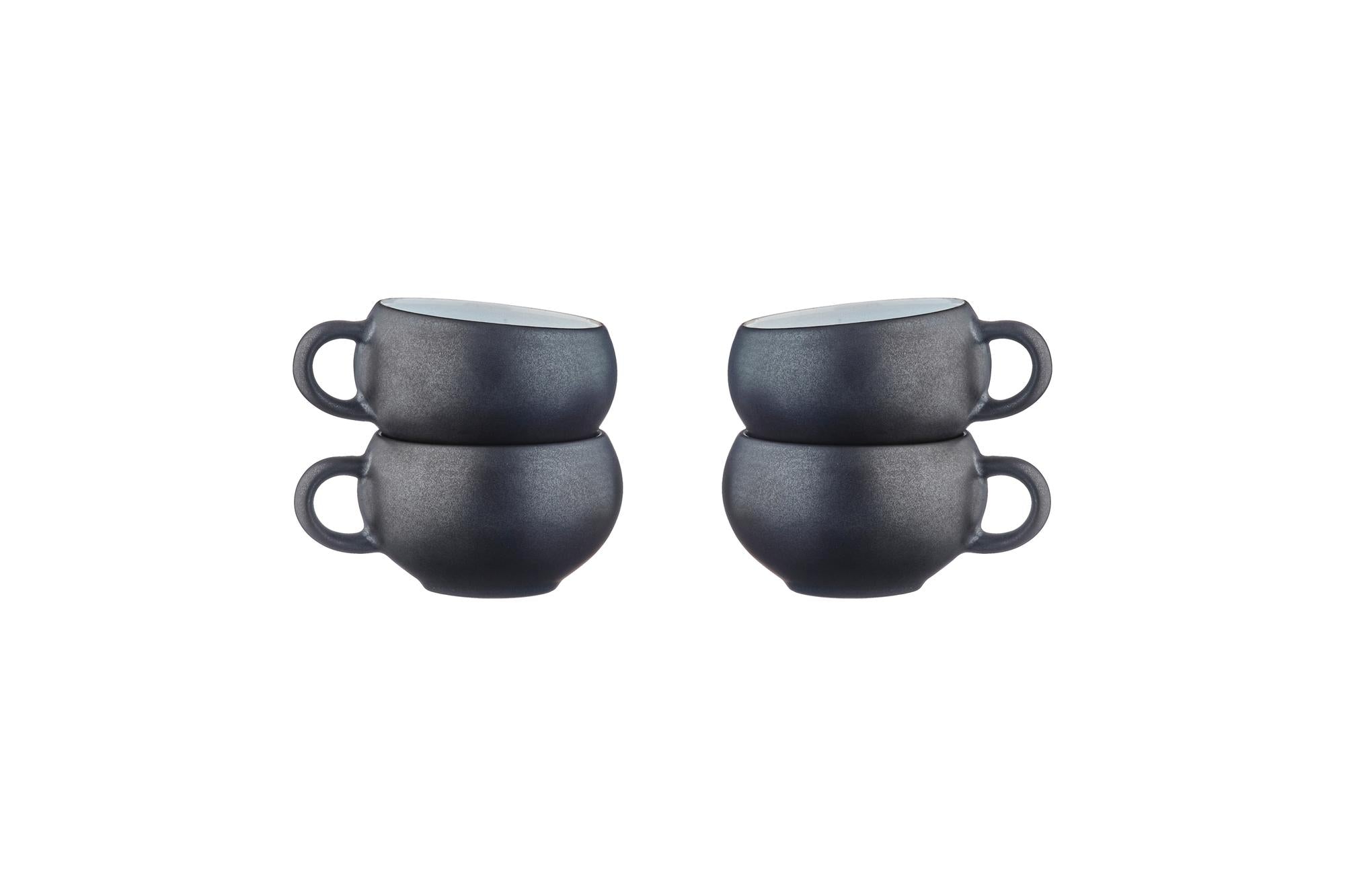 Tassen-Set Gourmet 12cl - 4 tlg. - Onyx