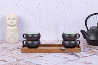 Tassen-Set Gourmet 12cl - 4 tlg. - Onyx