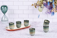 Tazza GENESIS 8cl - 6 pezzi - Terra