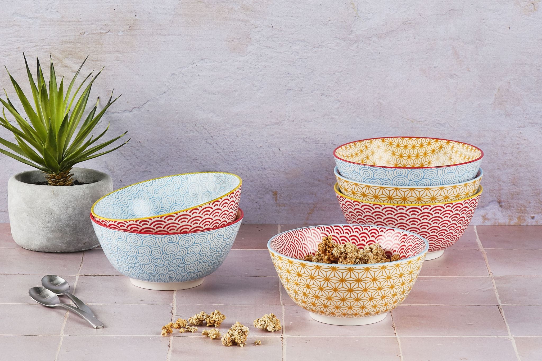 Ciotola MODELLO Ø15cm - 6 pezzi - Color