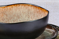 Ciotola IRIS Ø16,5 cm - 6 pezzi - Marrone selvaggio