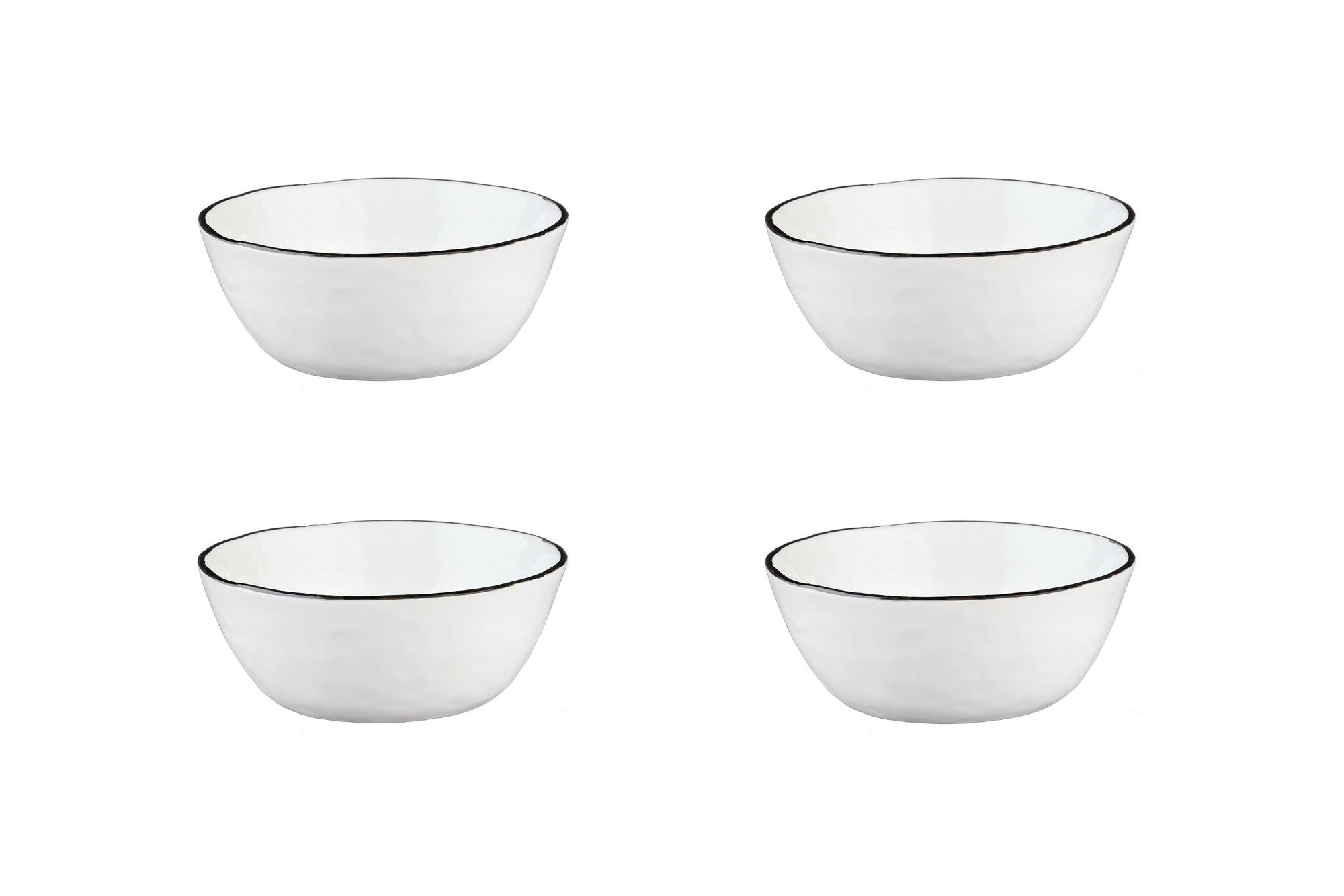 Schalen PURE Ø16,5cm - 4 tlg. - Weiss