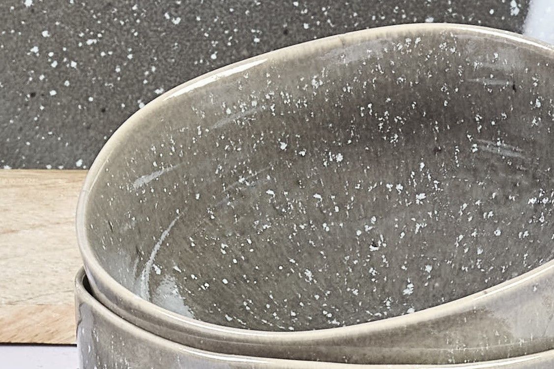 Bowl STELLAR Ø14cm - 6 pieces - Concrete grey