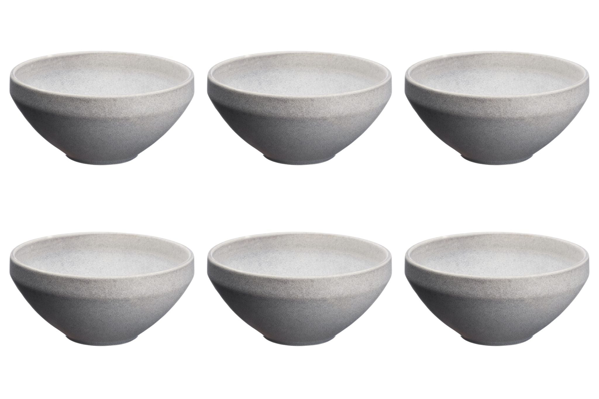 Schalen STONE Ø17,5cm - 6 tlg. - Mondgrau
