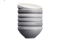 Schalen STONE Ø17,5cm - 6 tlg. - Mondgrau