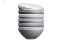 Ciotola STONE Ø17,5 cm - 6 pezzi - Grigio luna