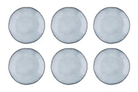 Teller-Set CLOUD Ø27cm - 6 tlg. - Sturmgrau