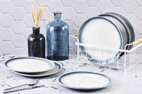 Assiette COSMOS Ø27,5cm - 6 pièces - Azur