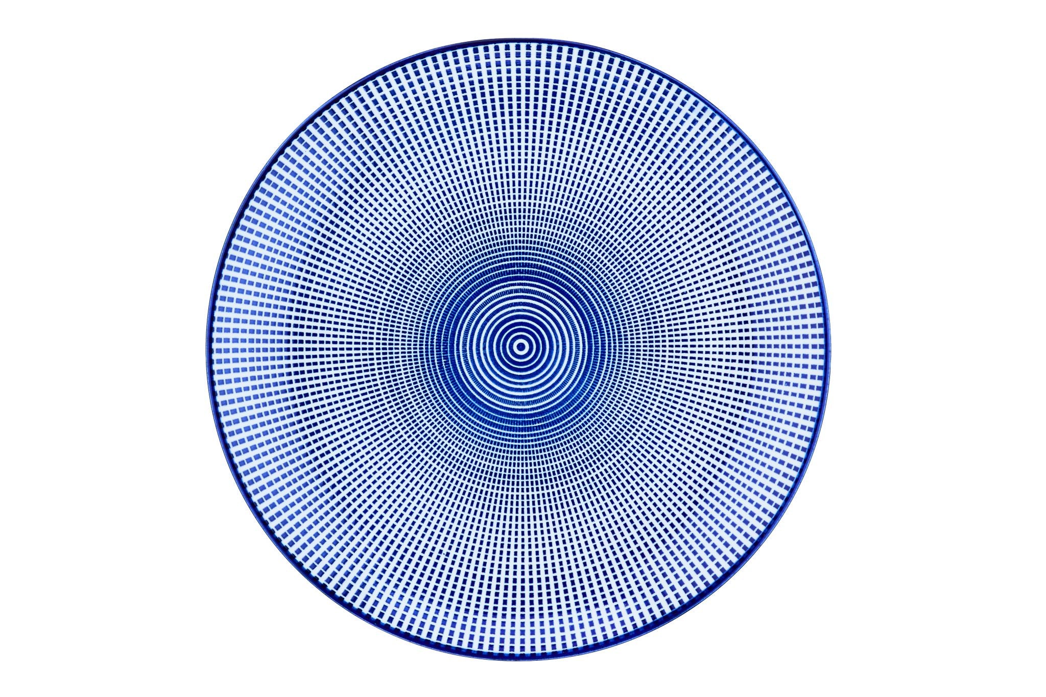 Teller-Set PATTERN Ø26cm - 6 tlg. - Dunkelblau