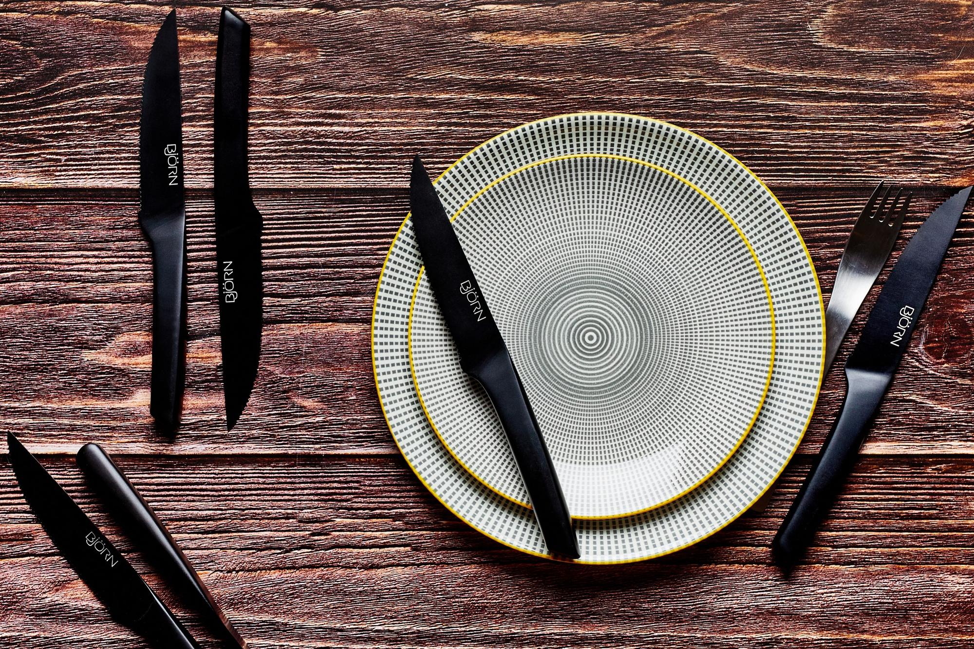 Teller-Set PATTERN Ø26cm - 6 tlg. - Eclipse