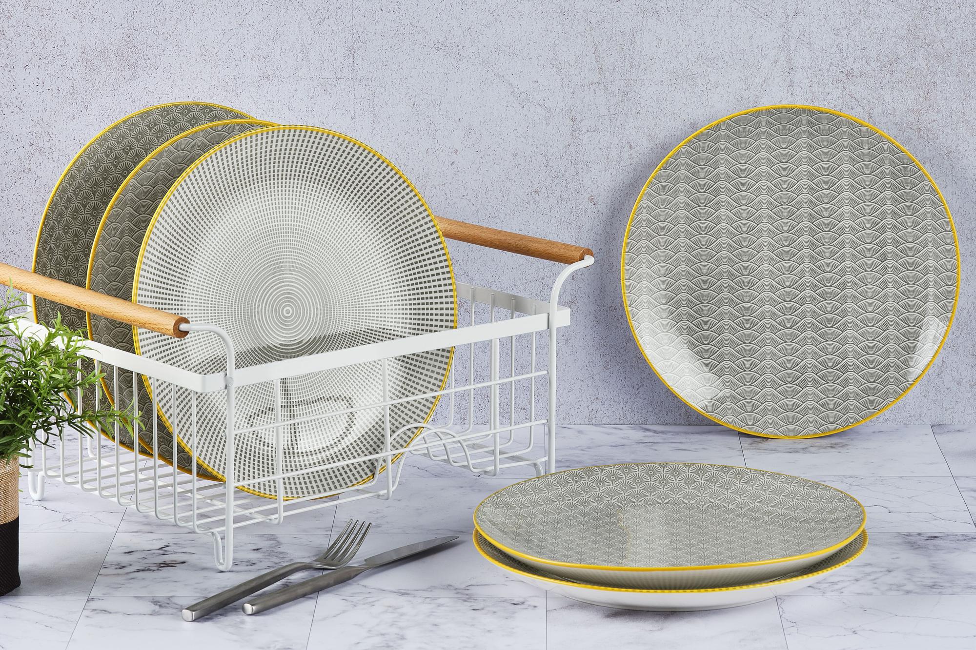 Teller-Set PATTERN Ø26cm - 6 tlg. - Eclipse