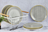 Teller-Set PATTERN Ø26cm - 6 tlg. - Eclipse