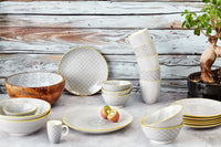 Teller-Set PATTERN Ø26cm - 6 tlg. - Eclipse