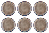 Assiette GENESIS Ø27cm - 6 pièces - Basalte