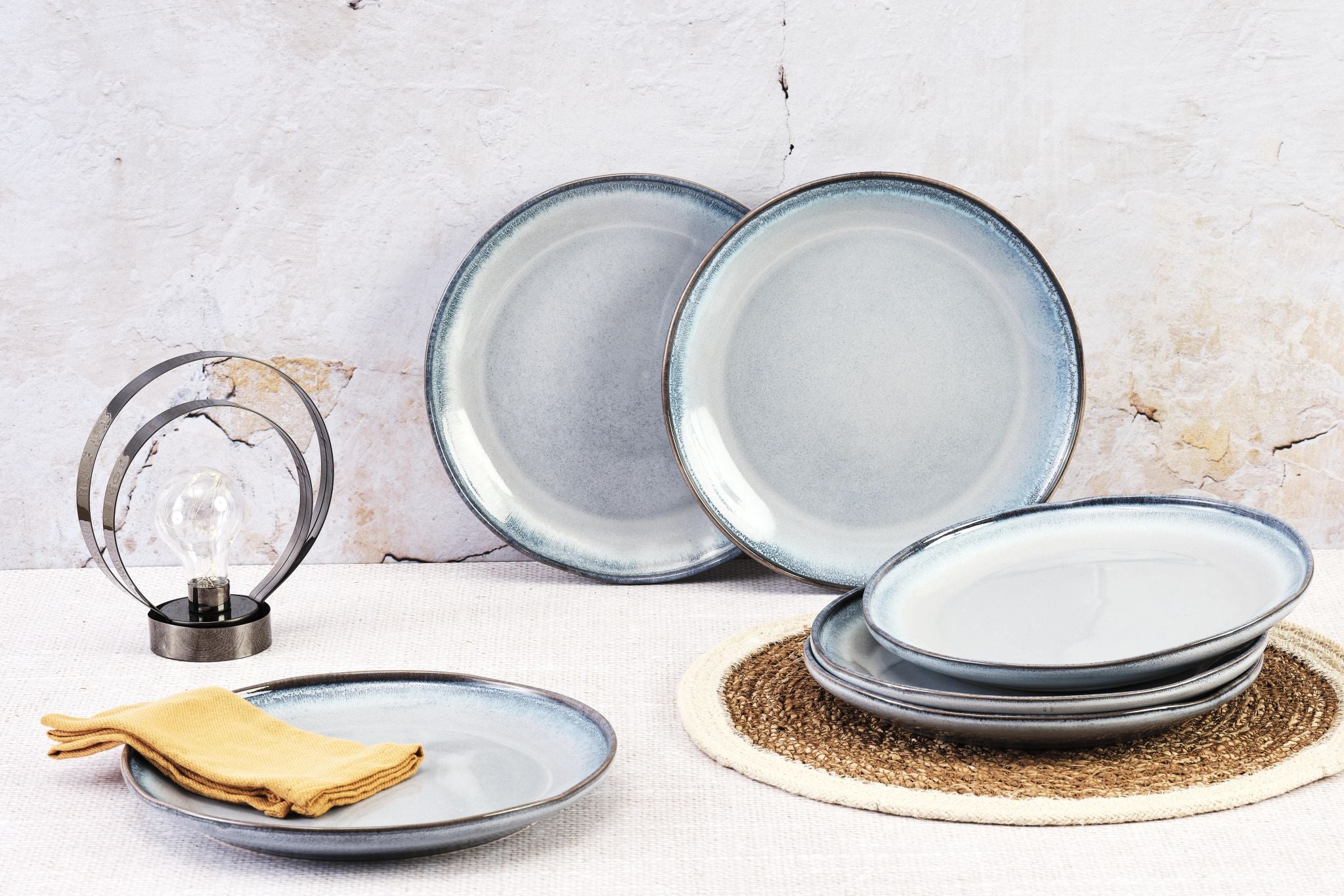 Teller-Set GENESIS Ø27cm - 6 tlg. - Meer