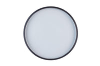 Assiette GOURMET Ø28cm - 4 pièces - Onyx