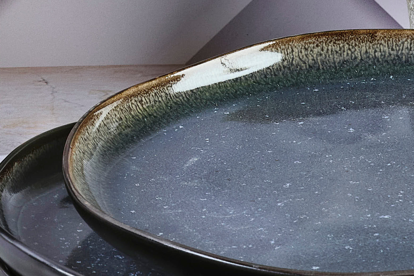 Teller-Set IRIS Ø26cm - 6 tlg. - Dunkelblau