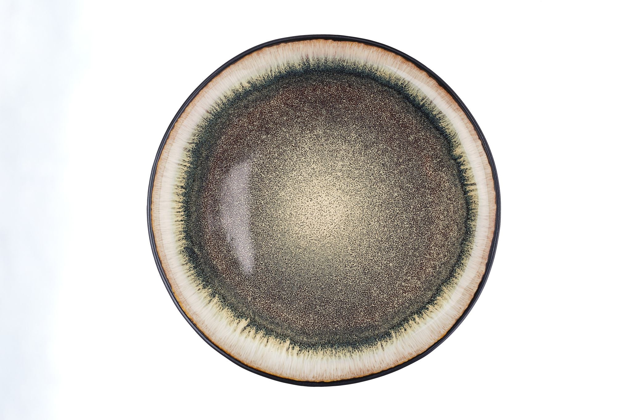 Assiette IRIS Ø26cm - 6 pièces - Marron sauvage