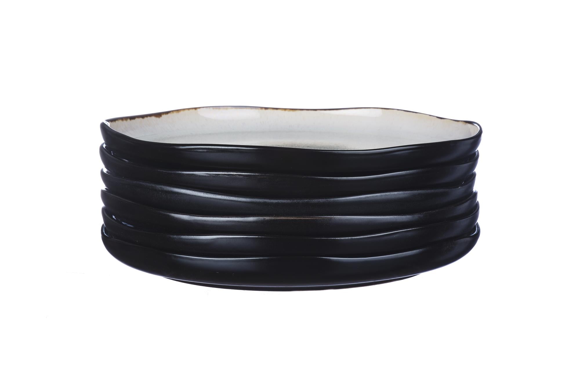 Teller-Set IRIS Ø26cm - 6 tlg. - Weiss