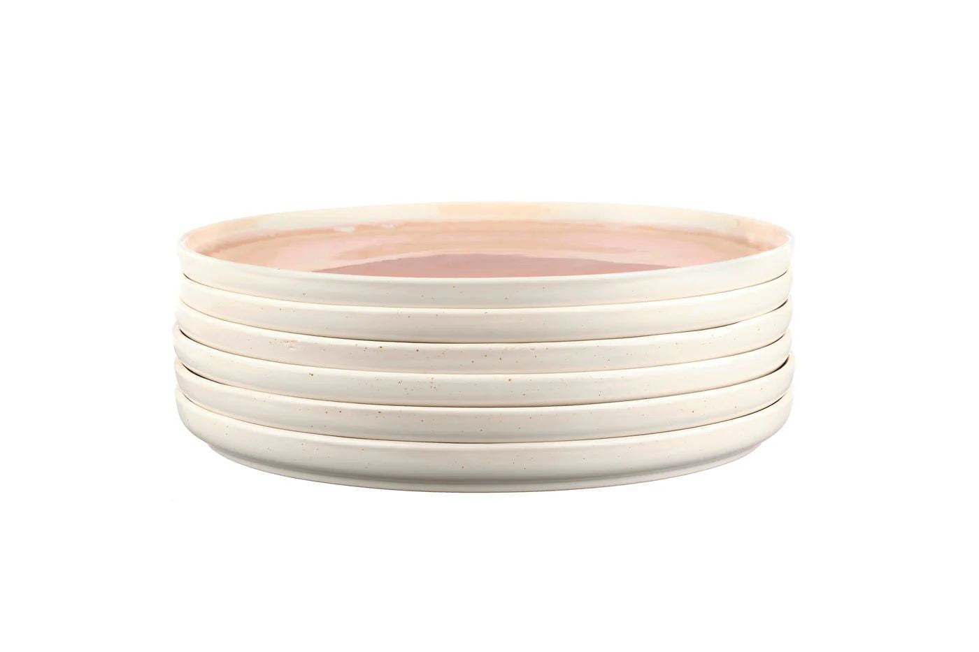Teller OXYGEN Ø27cm - 6 tlg. - Puderrosa