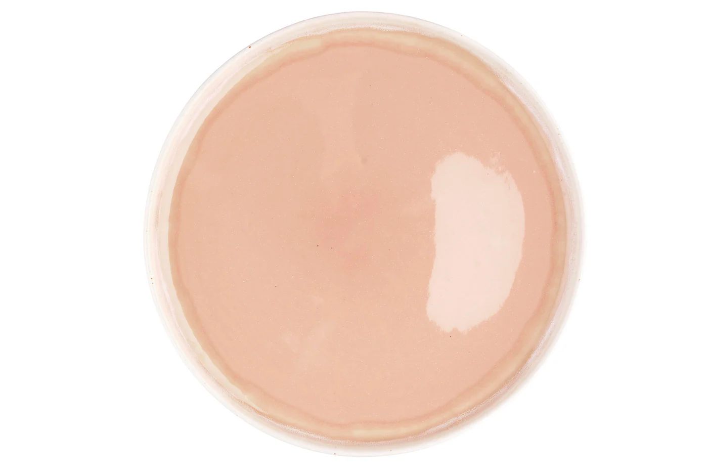 Assiette OXYGEN Ø27cm - 6 pièces - Rose poudre