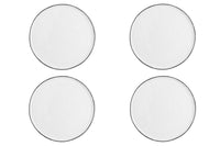 Piatto PURE Ø27,5 cm - 4 pezzi - Biancaneve