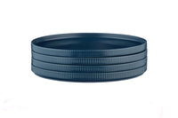 Assiette SCANDI Ø27,5cm - 4 pièces - Marine