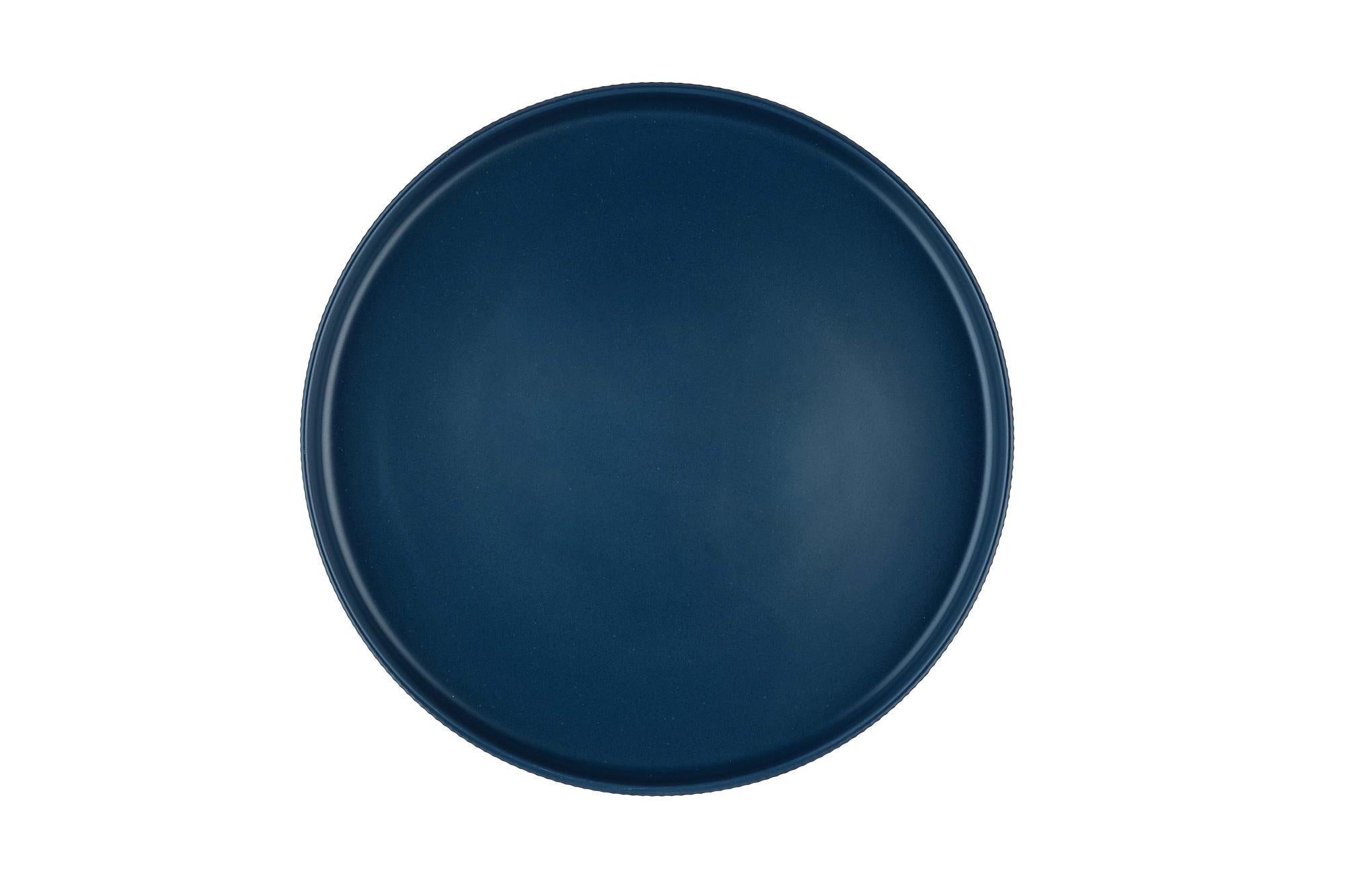 Piatto SCANDI Ø27,5 cm - 4 pezzi - Blu marino