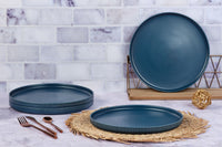 Assiette SCANDI Ø27,5cm - 4 pièces - Marine