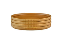 Assiette SCANDI Ø27,5cm - 4 pièces - Ocre