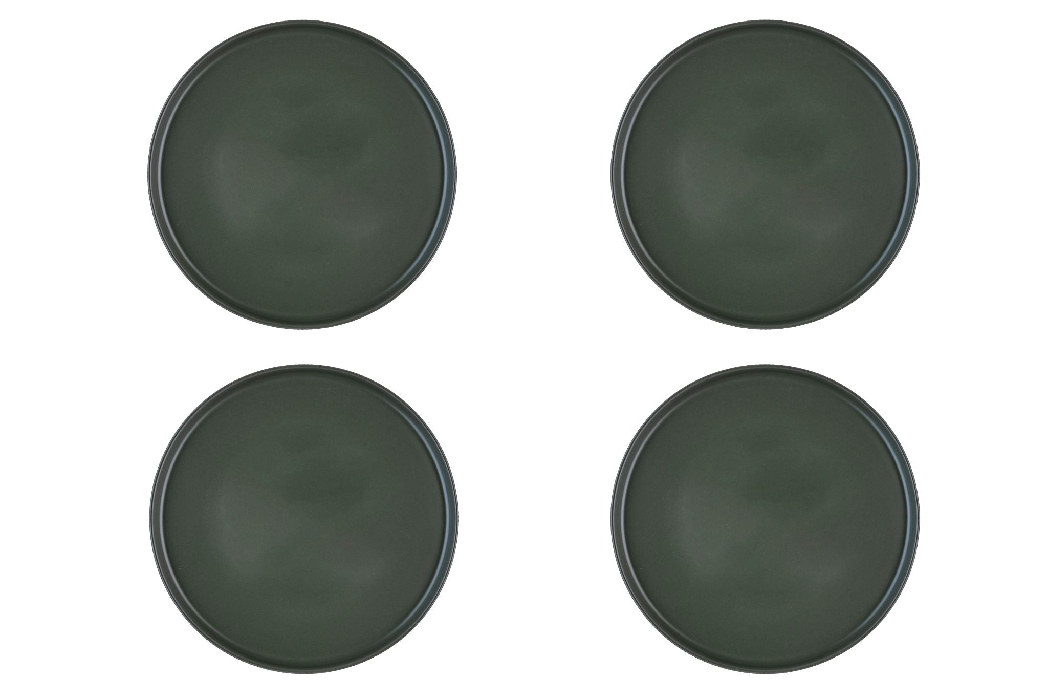 Teller-Set SCANDI Ø27,5cm - 4 tlg. - Oliv