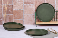 Assiette SCANDI Ø27,5cm - 4 pièces - Olive