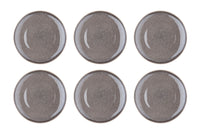 Assiette STELLAR Ø27cm - 6 pièces - Gris béton