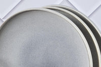 Teller-Set STONE Ø27,5cm - 6 tlg. - Mondgrau