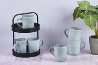 Mug CLOUD 40cl - 6 pieces - Storm grey