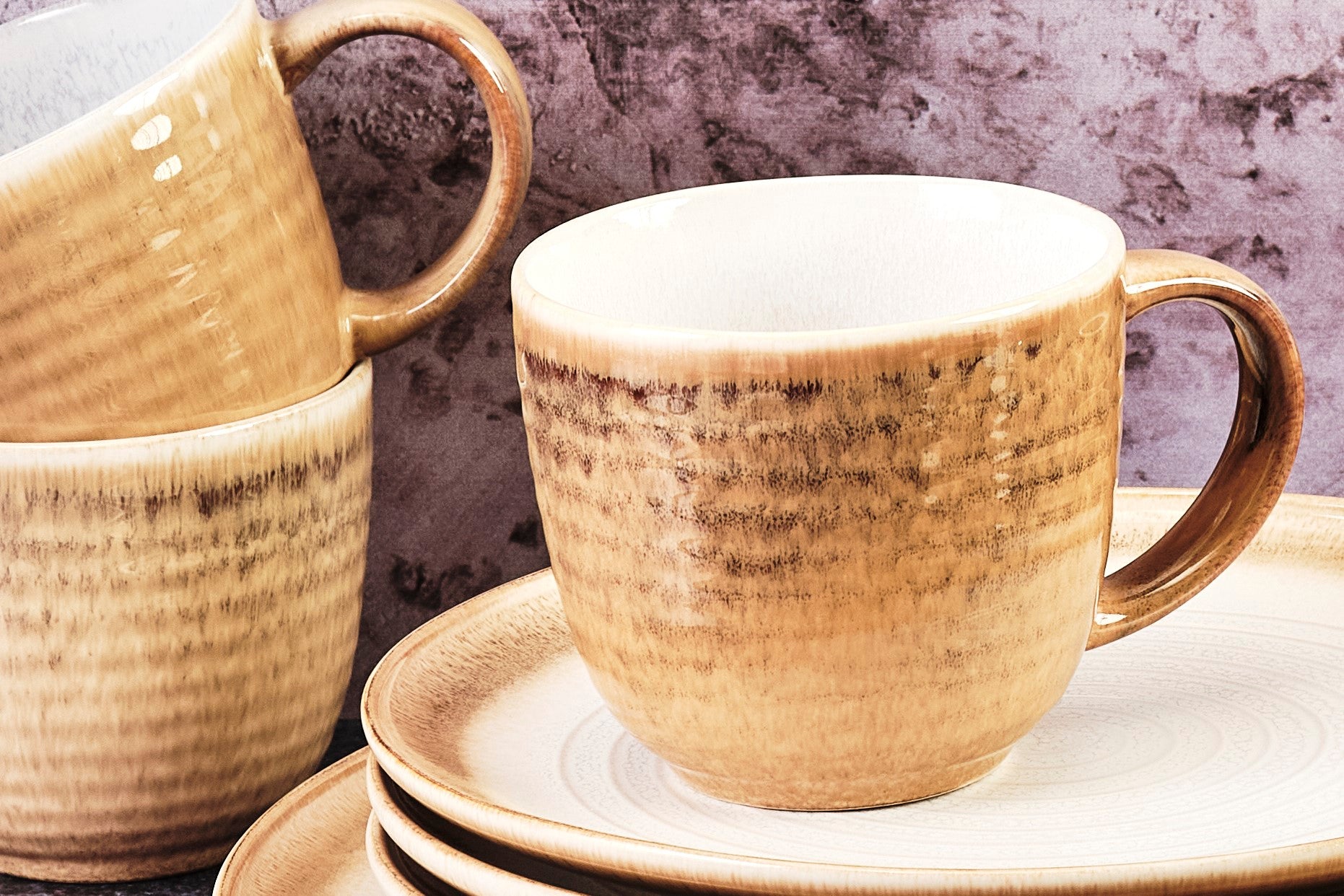 Tazza COSMOS 30cl - 6 pezzi - Crema