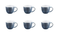 Mug COSMOS 30cl - 6 pieces - Azure