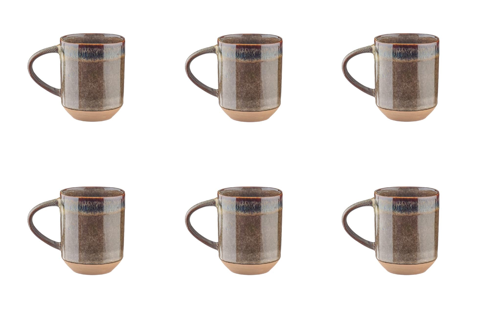 Tassen-Set GENESIS 40cl - 6 tlg. - Basalt