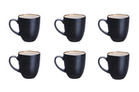 Mug IRIS 40cl - 6 pieces - Ivory white