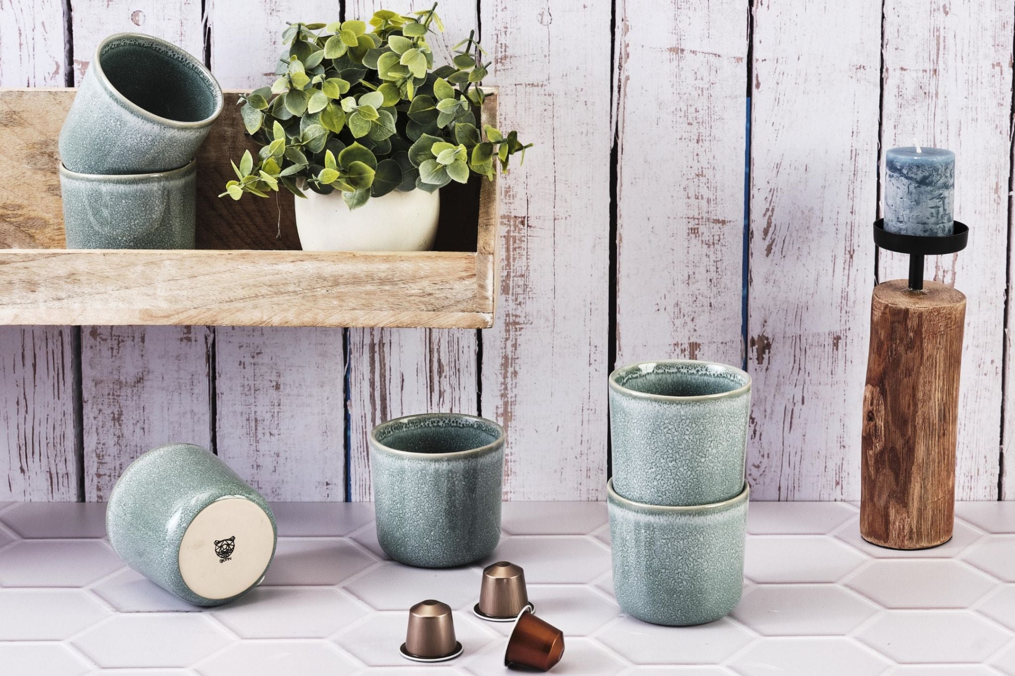 Mug MAGMA 20cl - 6 pieces - Cobalt