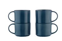 Tassen-Set SCANDI Ø12cm 50cl - 4 tlg. - Navy