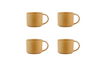 SCANDI mug 50cl - 4 pieces - Ocher