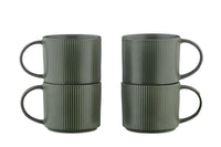 SCANDI mug 50cl - 4 pieces - Olive