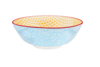Bowl PATTERN Ø21cm - 6 pieces - Color